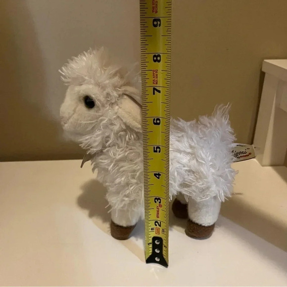Aurora Miyoni Lovely Lamb Sheep Baby Plush Stuffed Animal Toy 8” - Picture 6 of 6